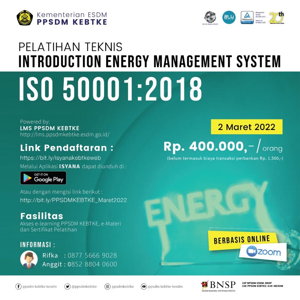 Introduction Energy Management System, 2 Maret 2022